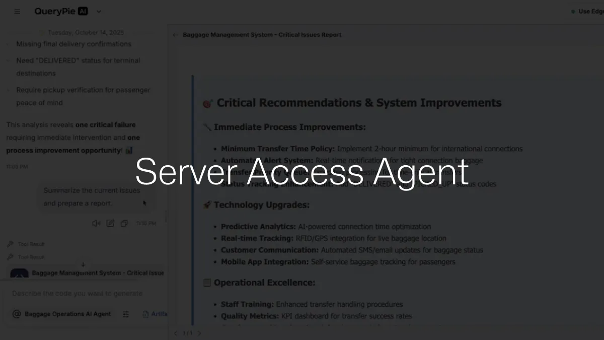 AIP Use Case: Server Access Agent