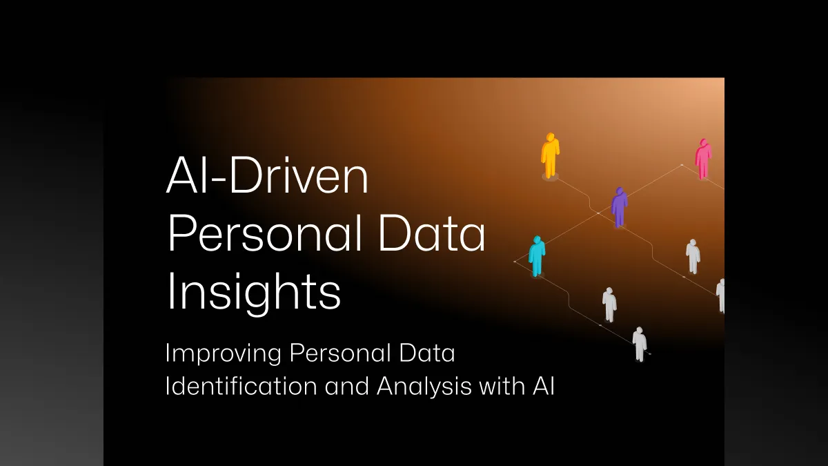 Improving Personal Data Identification and Analysis with AI